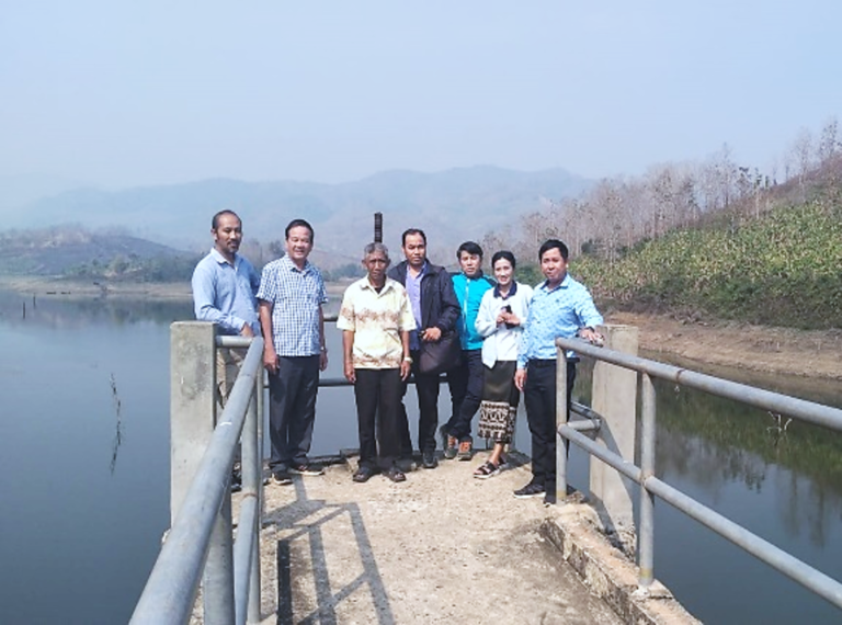 IM team visited Houay Khen reservoir