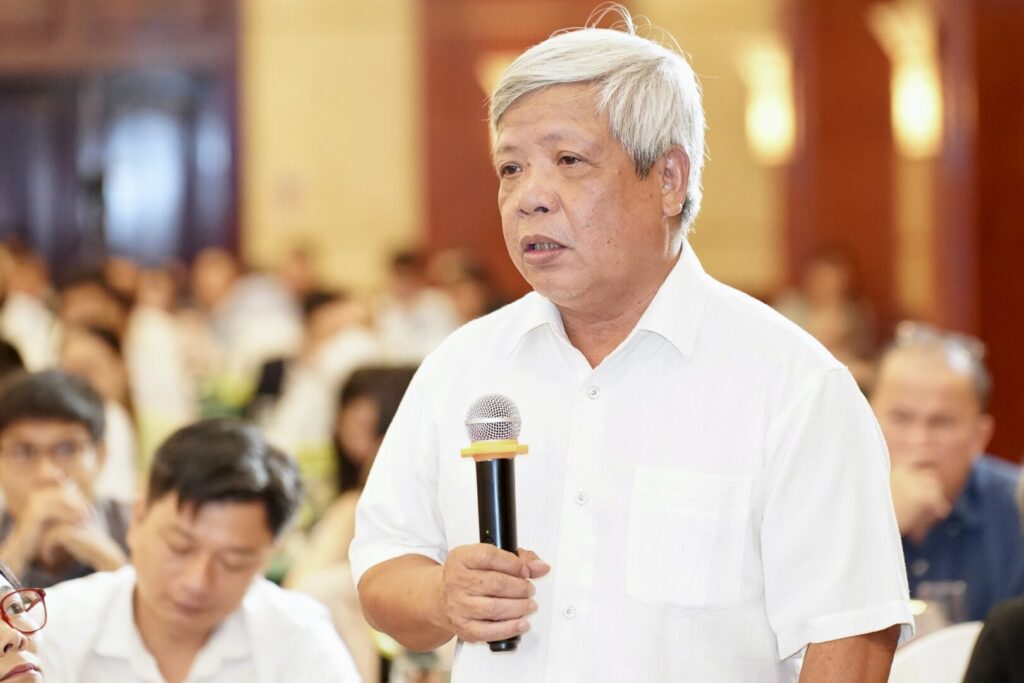 TS. Nguyễn Linh Ngọc, nguyên Thứ trưởng Bộ TN-MT, Chủ tịch Hội nước sạch và Môi trường Việt Nam